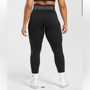GYMSHARK | Black flex high waisted leggings